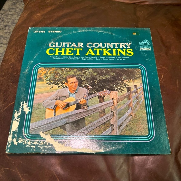 Chet Atkins Guitar Country Vinyl Record - Picture 1 of 9